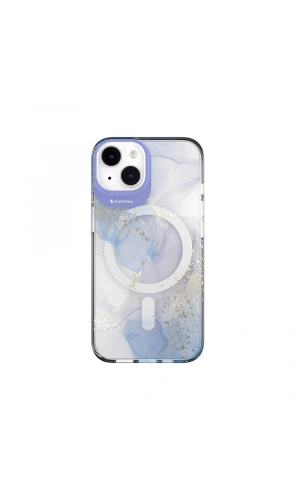 Apple iPhone 14 Kılıf M-safe Şarj Özellikli Çift IMD Baskılı Lisanslı Switcheasy Artist-M Veil Kapak
