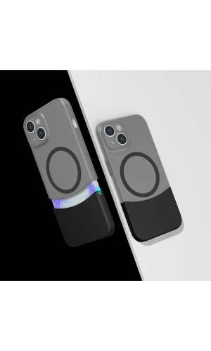 Apple iPhone 14 Kılıf M-Safe Şarj Özellikli Mıknatıslı Zore Duble Kapak