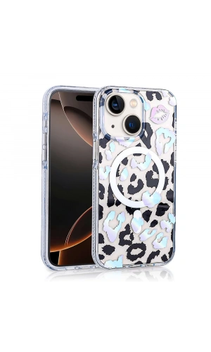 Apple iPhone 14 Kılıf M-safe Şarj Özellikli Zore Jago Kapak