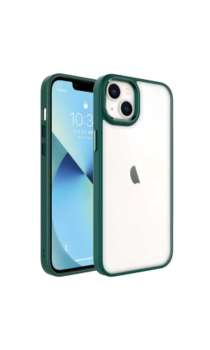 Apple iPhone 14 Kılıf Zore Krom Kapak