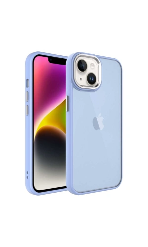 Apple iPhone 14 Plus Kılıf Buzlu Sert PC Zore May Kapak