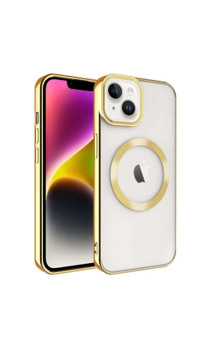 Apple iPhone 14 Plus Kılıf M-safe Wireless Şarj Özellikli Zore Setro Silikon