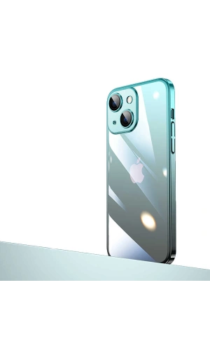 Apple iPhone 14 Plus Kılıf Parlak Renk Geçişli Kamera Korumalı Zore Senkron Kapak