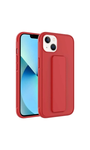 Apple iPhone 14 Plus Kılıf Zore Qstand Kapak