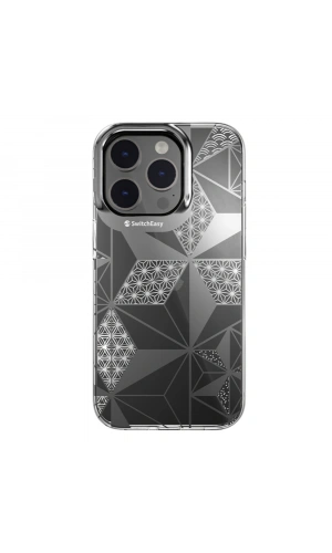 Apple iPhone 14 Pro Kılıf Çift IMD Baskılı Lisanslı Switcheasy Artist Asanoha Kapak