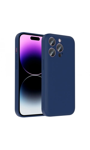 Apple iPhone 14 Pro Kılıf Kamera Korumalı Kartlık Hazneli Zore Vitra Kapak