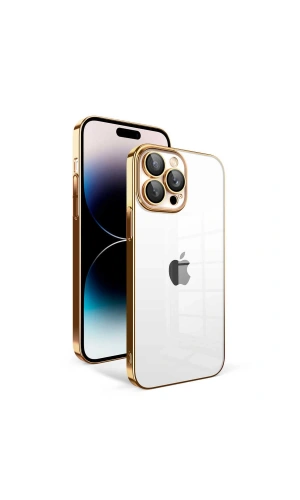 Apple iPhone 14 Pro Kılıf Kamera Korumalı Renkli Çerçeveli Zore Garaj Kapak