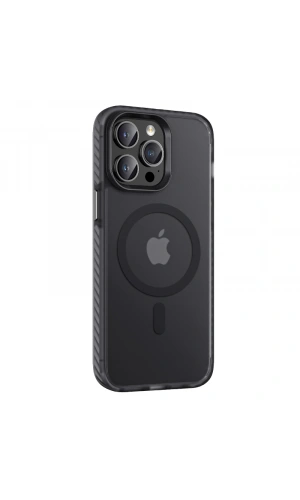 Apple iPhone 14 Pro Kılıf Mat Arka Yüzey Wireless Şarj Özellikli Zore Locik Kapak