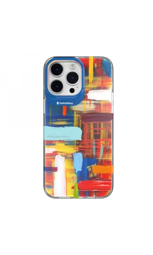 Apple iPhone 14 Pro Max Kılıf Çift IMD Baskılı Lisanslı Switcheasy Artist Impasto Kapak