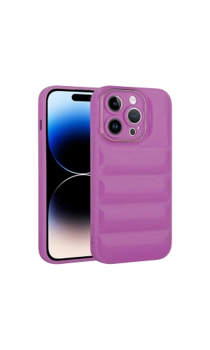 Apple iPhone 14 Pro Max Kılıf Kamera Korumalı Parlak Airbagli Zore Galya Kapak