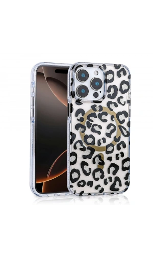 Apple iPhone 14 Pro Max Kılıf M-safe Şarj Özellikli Zore Jago Kapak