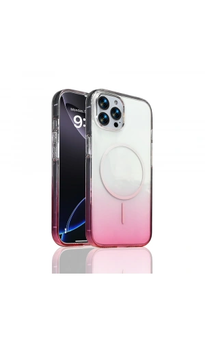 Apple iPhone 14 Pro Max Kılıf M-Safe Şarj Özellikli Zore Septik Silikon Kapak