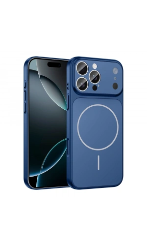 Apple iPhone 14 Pro Max Kılıf Zore M-Safe Şarj Özellikli Kamera Korumalı Formen Kapak
