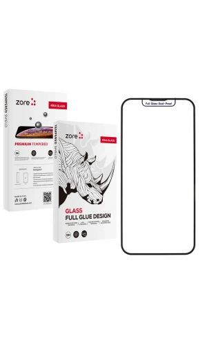 Apple iPhone 14 Pro Zore Rika Premium Temperli Cam Ekran Koruyucu