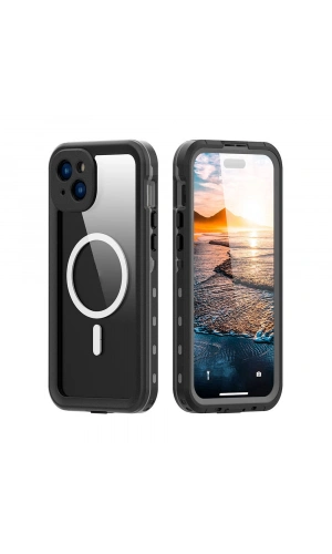 Apple iPhone 15 Kılıf 1-1 Su Geçirmez Kılıf