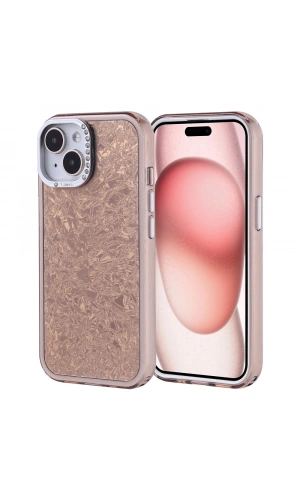 Apple iPhone 15 Kılıf Taşlı Tasarımlı Zore Kapi Kapak