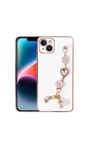Apple iPhone 15 Plus Kılıf El Tutamaçlı Kamera Korumalı Zore Taka Silikon Kapak
