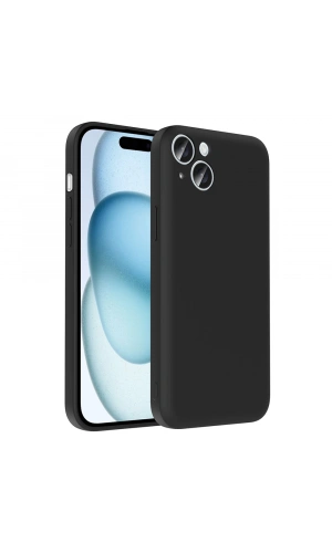 Apple iPhone 15 Plus Kılıf Kamera Korumalı Kartlık Hazneli Zore Vitra Kapak