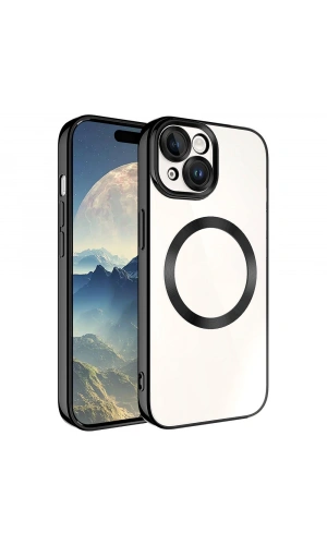 Apple iPhone 15 Plus Kılıf M-safe Wireless Şarj Özellikli Zore Setro Silikon