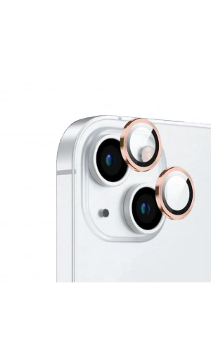 Apple iPhone 15 Plus Zore CL-12 Premium Safir Parmak İzi Bırakmayan Anti-Reflective Kamera Lens Koruyucu