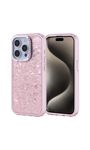 Apple iPhone 15 Pro Kılıf Taşlı Tasarımlı Zore Kapi Kapak