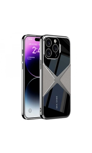 Apple iPhone 15 Pro Kılıf Ultra İnce Kamera Korumalı PC + Deri Arka Yüzey Zore X-Pro Kapak