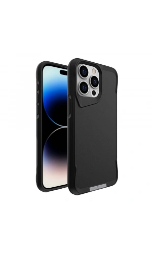 Apple iPhone 15 Pro Kılıf Zore Airbag Kenarlı T-Max Mat Standlı Kapak