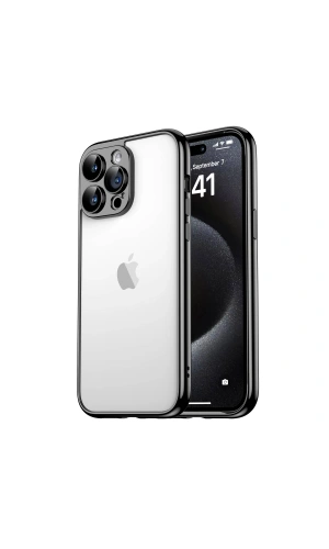 Apple iPhone 15 Pro Kılıf Zore Kamera Korumalı Bontez Bumper