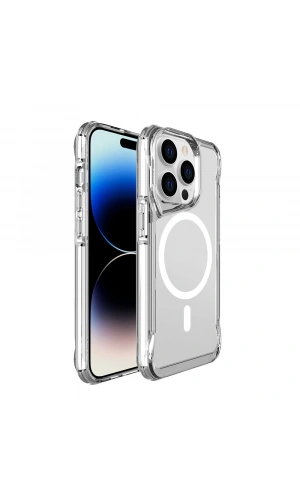 Apple iPhone 15 Pro Kılıf Zore M-safe Şarj Özellikli T-Max M-safe Kapak