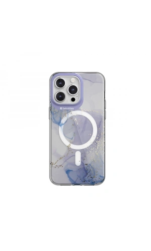 Apple iPhone 15 Pro Max Kılıf M-safe Şarj Özellikli Çift IMD Baskılı Lisanslı Switcheasy Artist-M Veil Kapak