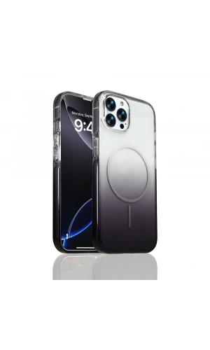 Apple iPhone 15 Pro Max Kılıf M-Safe Şarj Özellikli Zore Septik Silikon Kapak