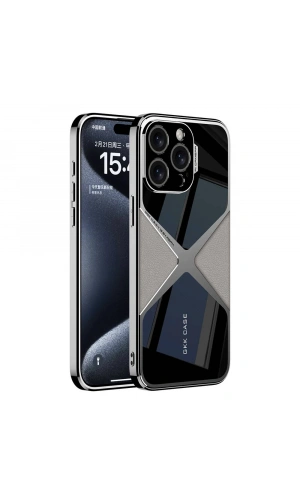 Apple iPhone 15 Pro Max Kılıf Ultra İnce Kamera Korumalı PC + Deri Arka Yüzey Zore X-Pro Kapak