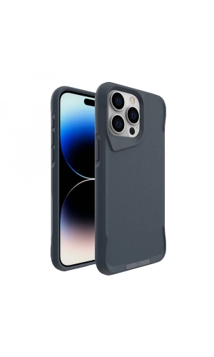Apple iPhone 15 Pro Max Kılıf Zore Airbag Kenarlı T-Max Mat Standlı Kapak