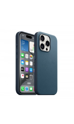 Apple iPhone 15 Pro Max Kılıf Zore M-safe Şarj Özellikli Mikro Fiber Optimal Kapak