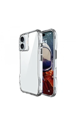 Apple iPhone 16 Kılıf Airbagli Şeffaf Zore İncek Kapak