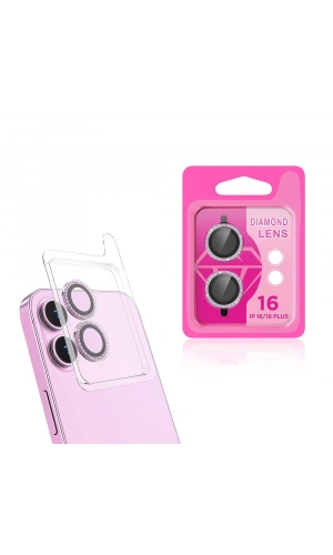 Apple iPhone 16 Plus Zore CL-06 Kamera Lens Koruyucu