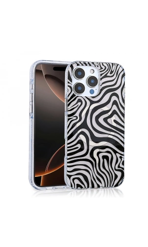 Apple iPhone 16 Pro Kılıf M-safe Şarj Özellikli Zore Jago Kapak