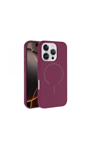 Apple iPhone 16 Pro Max Kılıf M-safe Şarj Özellikli Zore Meta Kapak