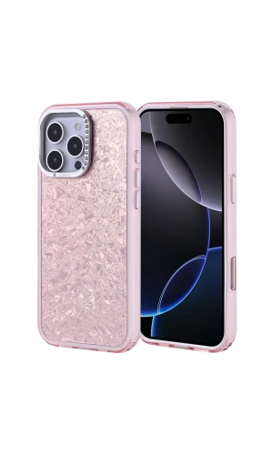 Apple iPhone 16 Pro Max Kılıf Taşlı Tasarımlı Zore Kapi Kapak