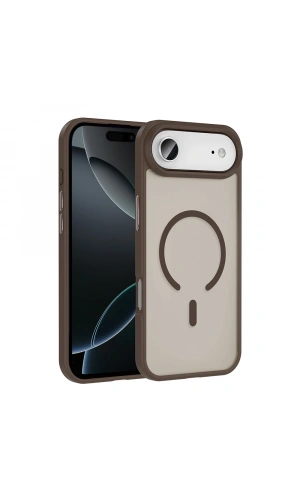 Apple iPhone 17 Air Kılıf M-safe Şarj Özellikli Mat Arka Yüzey Zore Sio Kapak