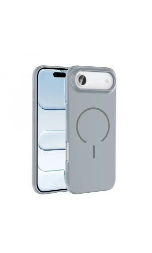 Apple iPhone 17 Air Kılıf M-safe Şarj Özellikli Zore Meta Kapak