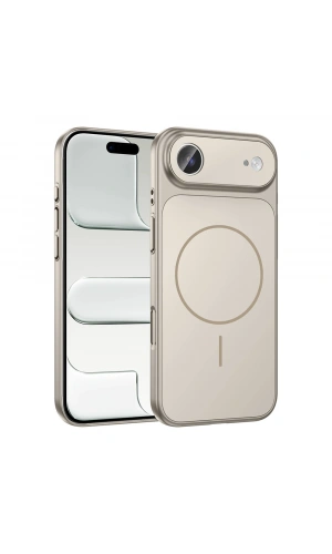 Apple iPhone 17 Air Kılıf Zore M-Safe Şarj Özellikli Kamera Korumalı Formen Kapak