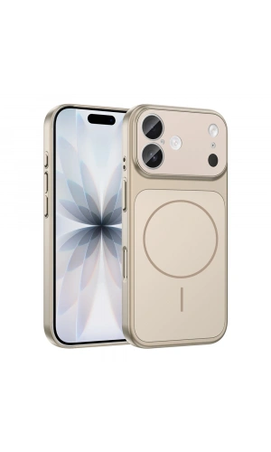 Apple iPhone 17 Kılıf Zore M-Safe Şarj Özellikli Kamera Korumalı Formen Kapak