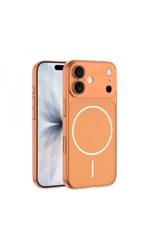 Apple iPhone 17 Kılıf Zore M-Safe Şarj Özellikli Kamera Korumalı Spark Kapak