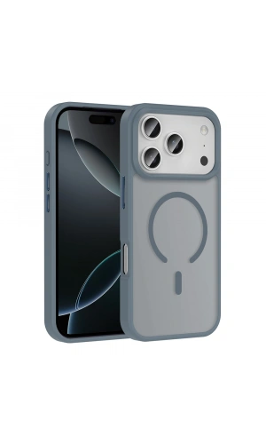 Apple iPhone 17 Pro Kılıf M-safe Şarj Özellikli Mat Arka Yüzey Zore Sio Kapak