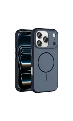 Apple iPhone 17 Pro Kılıf M-safe Şarj Özellikli Zore Tea Kapak