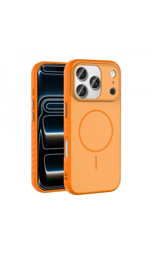Apple iPhone 17 Pro Max Kılıf M-safe Şarj Özellikli Zore Tea Kapak