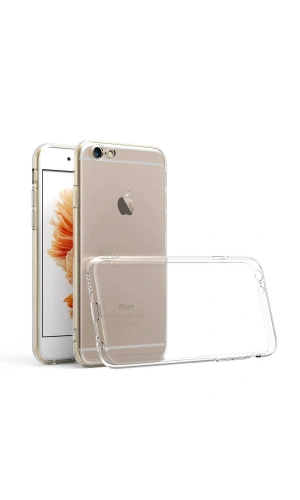 Apple iPhone 6 Kılıf Zore Kamera Korumalı Süper Silikon Kapak