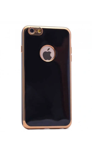 Apple iPhone 6 Plus Kılıf Zore Arkası Parlak 360 Silikon