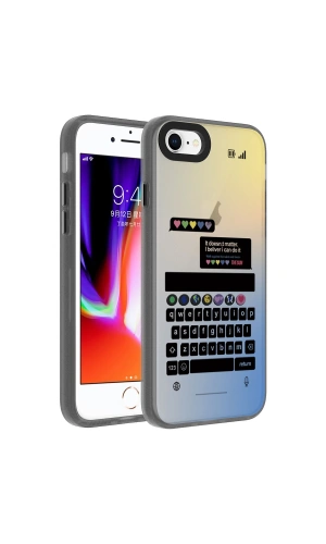 Apple iPhone 7 Kılıf Desenli Zore Dragon Sert Kapak
